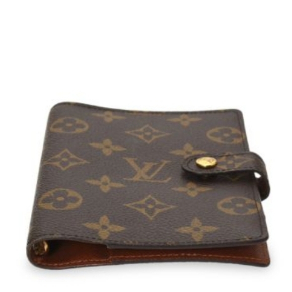 LOUIS VUITTON Small Ring Coated Canvas Agenda Cover - Picture 10 of 10